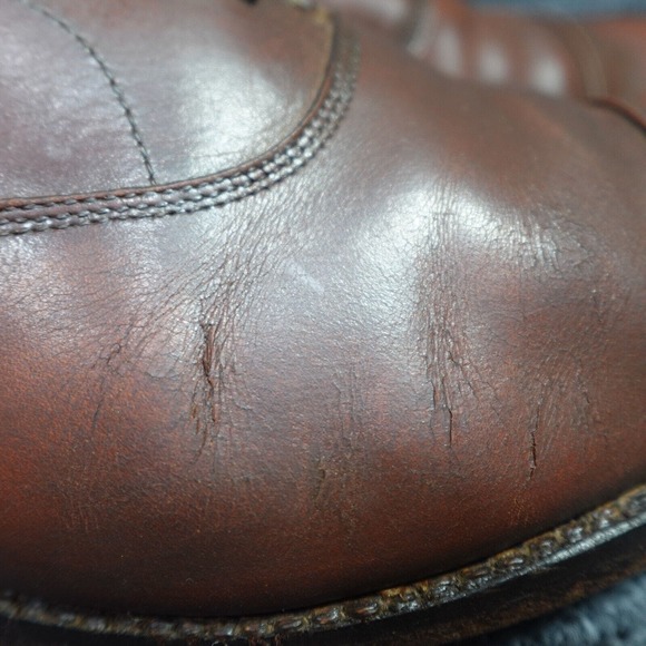 Allen Edmonds Shoes Mens 12 B Brown Park Avenue Leather Cap Toe Oxford Dress main image 6